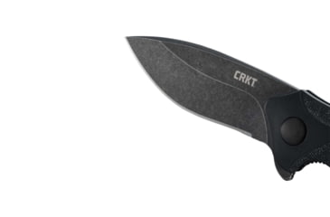 Image of CRKT Columbia River Foresight Assisted Opening Folding Knife, 3.53in, 1.4116 Blade, Drop Point, Glass-Reinforced Nylon Handle, Black, K221KKP