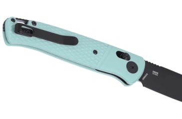 Image of CRKT Counterpart Folding Knife, 3.38in, 12C27, Drop Point Blade, Aqua G10 Handle, K430BKP