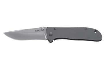 Image of CRKT Drifter Folding Knife, 2.88in, 8Cr13MoV Stainless Steel Blade, Drop Point Blade, Stainless Steel Handle, 6450S
