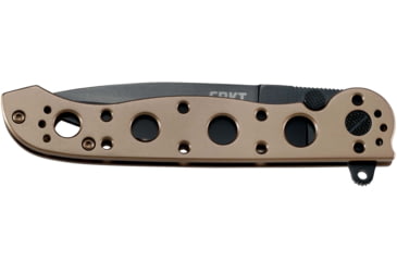 Image of CRKT M16?03 Knife, 3.55in, 12C27, Spear Point Blade, Bronze Stainless Steel Handle, M16-03BK