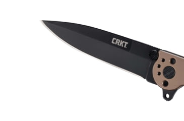 Image of CRKT M16?03 Knife, 3.55in, 8Cr13MoV Stainless Steel Blade, Spear Point Blade, Bronze Stainless Steel Handle, M16-03BK
