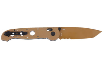 Image of CRKT M16?14XD Folding Knife, 3.97in, D2 Tool Steel Blade, Drop Point Blade, Tan G10 Handle, M16-14XD