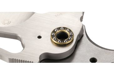 Image of CRKT Ikoma Fossil Small - 3.41in. Plain Blade, IKBS, Stainless Steel &amp; G10 Scales, Clip 5460