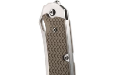 Image of CRKT Jernigan V.A.S.P. - 3.71in. Veff Flat Top Serrated Blade, IKBS, G10 Handles 7481