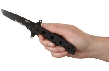 Image of CRKT M16-13 Carson Special Forces Tanto Folding Knife, Black Finish M16-13SFG