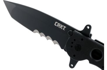 Image of CRKT M16-14 Big Dog Special Forces Veff Tanto Folding Knife, Black M16-14SFG