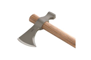 Image of CRKT RMJ Wood Chogan T-Hawk Axe, 3.5in Blade, Gray, 2730