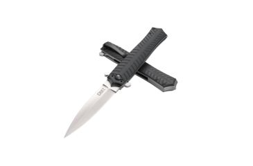 Image of CRKT Xolotl Designed By Michael Rodriguez in Fayetteville, North Carolina, Folding Knife W/Liner Lock, 3.64in, Plain Edge, Satin Finish, G10 Handle, 2265