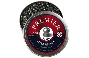 Image of Crosman LDP22 Premier Pellets Domed .22 Silver 500 Count