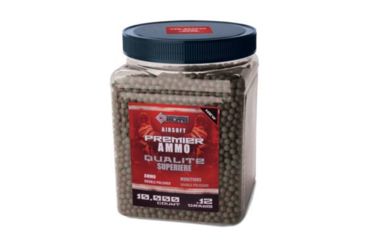 Image of Crosman Premium Airsoft BBs,Camo,.12g,6mm,10000 Count 72618