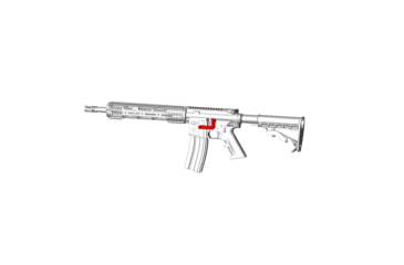 Image of Cross Armory AR-15/M4 Safe Mag 2, Black, crSM2