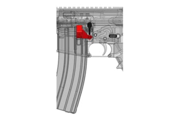 Image of Cross Armory AR-15/M4 Safe Mag, Red Anodized, crSMrd