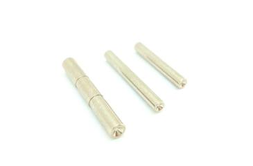Image of Cross Armory Glock 3-Piece Kit, 3 Pin Set, Extended Mag Catch, Extended Slide Lock, Gen 5, Silver, CRG5OKSV