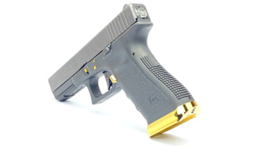 Image of Cross Armory Glock Operator Kit, 3-Piece Generation 1-3 w/ 3-Pin set, Extended Metal Mag Catch, Ext.Slide Lock, Gold, crGOKgd