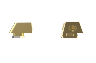 Image of Cross Armory Glow-In-The-Dark Pistol Sights, Gold, Standard, crGSs-gd