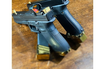 Image of Cross Armory Glow-In-The-Dark Pistol Sights, Gold, Tall, crGSt-gd