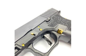 Image of Cross Armory P80 Performance 4 Pin Set, V and C, Gold, CRP80PSGD