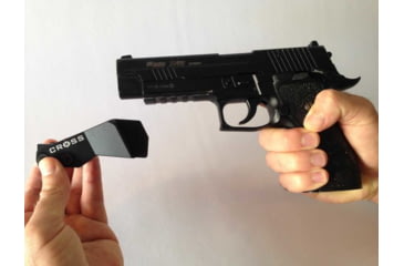 Image of Cross Armory Thumb Grip, Pistol Thumb Rest 3.5X1.75X1.75, Aluminum, crTG