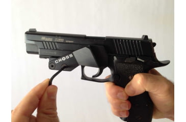 Image of Cross Armory Thumb Grip, Pistol Thumb Rest 3.5X1.75X1.75, Aluminum, crTG