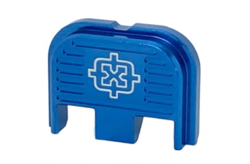 Image of Cross Armory Universal Back Plate, Glock Gen 1-5 P80, Blue, crG5BPbl