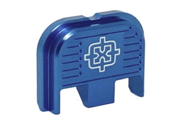 Image of Cross Armory Universal Back Platefor Glock, Gen 1-5/P80, Blue, Small, CRG5BPBL