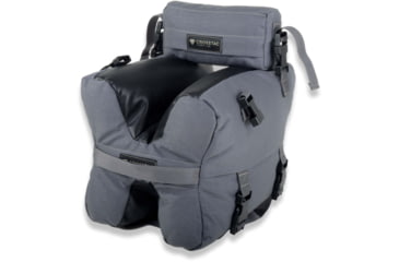 Image of Crosstac X-Bag Shooting Bag with Pistol Rest, 1000D, Wolf Grey, 110075-GRY