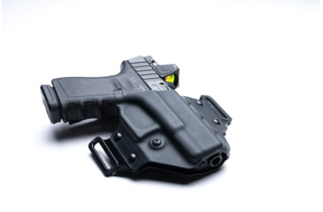 Image of Crucial Concealment Covert OWB Kydex Holster, Taurus G3, Right Hand, Black, 1229