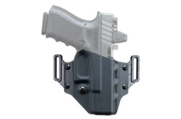 Image of Crucial Concealment Covert OWB Kydex Holster, Taurus G3, Right Hand, Black, 1229