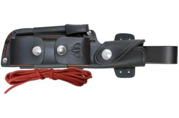 Image of Cudeman 125 Quality Fixed Blade Knife, 15.5 cm, Bohler N-695, Black Micarta w/ Red Liners, 125-MC