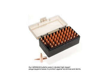Image of Cutting Edge Bullets Maximus .451 Caliber Rifle Bullets, 250 grain, Hollow Point, 50 Bullets, M.451 250 50ct