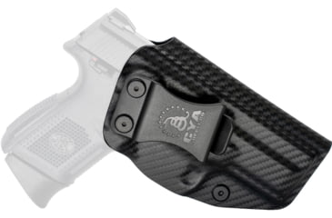 Image of CYA Supply Co. Inside the Waistband Holster, FN, FNS Compact, Right Hand, Carbon Fiber, IWB0395