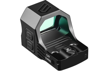 Image of Cyelee Optics CAT G-PRO Reflex Red Dot Sight, 1x21x16.5mm, 3 MOA Dot, Black, X004BZWF63