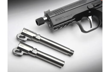 Image of CZ Custom CZ 75 SP01 Shadow 2 Compact 9mm Luger Non-Threaded Pistol Barrel, 3.76 in, 1-16, Polished, Silver, 30191
