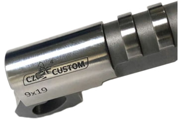 Image of CZ Custom CZ TS 2 CZ TS Orange 9mm Luger Non-Threaded Pistol Barrel, 5.2 in, 1-16, Polished, Silver, 30173