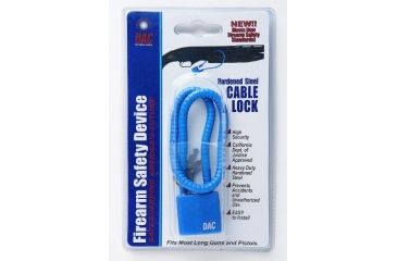 Image of DAC Technologies 15in CA DOJ Approved Cable Lock in Packaging, 38289