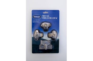 Image of DAC Technologies Triple Pack Metal Trigger Locks In Clamshell, 38295/MTL 100