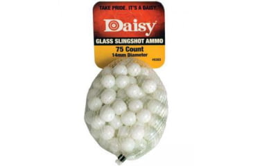 Image of Daisy Slingshot Ammuntion 1/2 Glass 75-count Pack