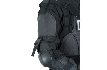 Image of Damascus FX1 Protective Gear FlexForce Modular Hard Shell Full Body Crowd Control System, Large, Black, FX1LG