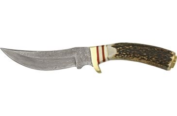 Image of Damascus Mountain Hunter Fixed Knife DM1045