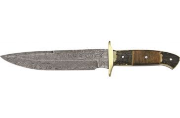 Image of Damascus Plainsman Fixed Knife DM1044