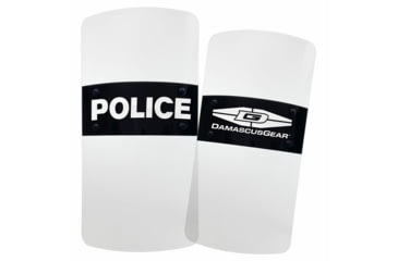 Image of Damascus Protective Gear Rectangle Riot Shield, 36in H x 20in W x 0.15in Thick, Clear, DRS3