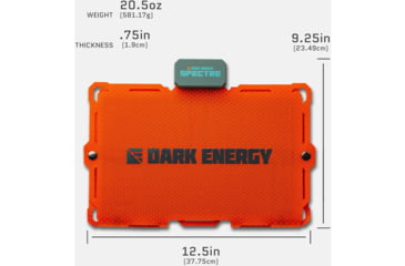 Image of Dark Energy 18W Spectre Solar Panel Folding , HiVis Orange, 1102981