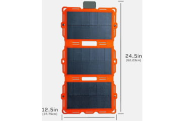 Image of Dark Energy 18W Spectre Solar Panel Folding , HiVis Orange, 1102981