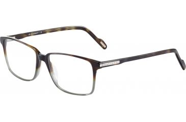 Image of Davidoff 91054 Single Vision Prescription Eyeglasses, Brown Havana Grey Frame, 91054-6970SV