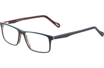 Image of Davidoff 91055 Bifocal Prescription Eyeglasses, Dark Brown Frame, 91055-6966BI