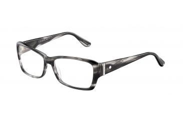 Image of Davidoff 91501 Bifocal Prescription Eyeglasses - Grey Frame and Clear Lens 91501-6477BI