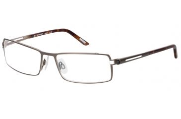 Image of Davidoff 95501 Bifocal Prescription Eyeglasses - Brown Frame and Clear Lens 95501-530BI