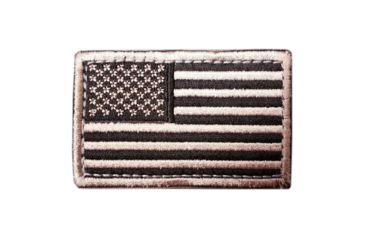 Image of DDT Embroidered Morale Patch, Flag, Black DDT50148
