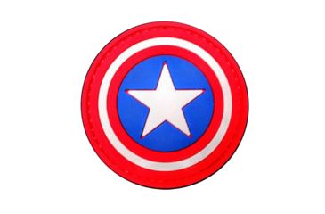 Image of DDT Rubber Morale Patch, Captain America DDT50147