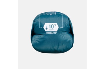 Image of Decathlon Quechua Camping Sleeping Bag, Blue, NS, 4646217